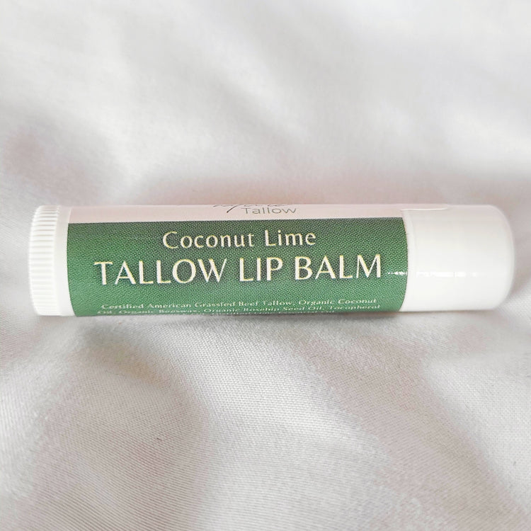 Coconut Lime Tallow Lip Balm